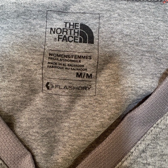 The North Face Women's Gray Top with FlashDry - Picture 1 of 3